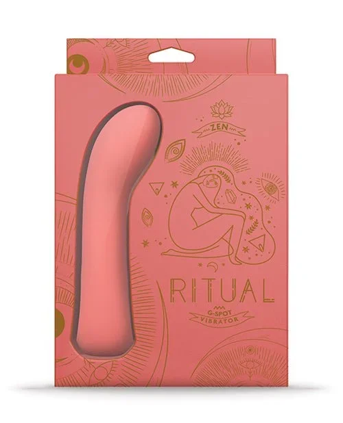 RITUAL Zen Rechargeable Silicone G-Spot Vibe – Coral