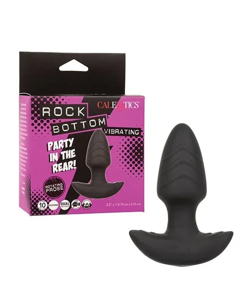 Rock Bottom Rotating Anal Probe – Black