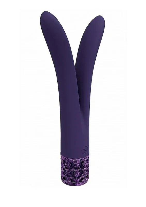 Royal Gems Dueling Queens Rechargeable Silicone Vibrator