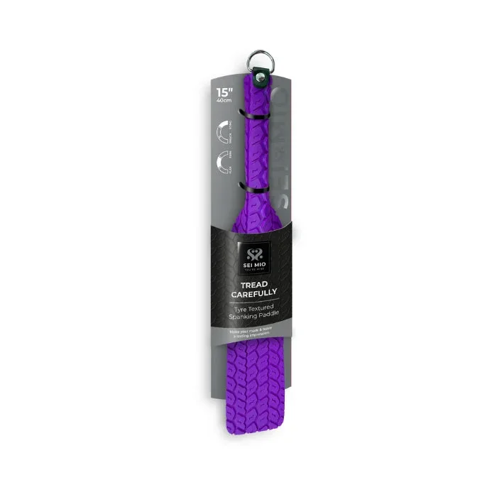 SEI MIO Tyre Vegan Tire Textured Paddle For Impact Play