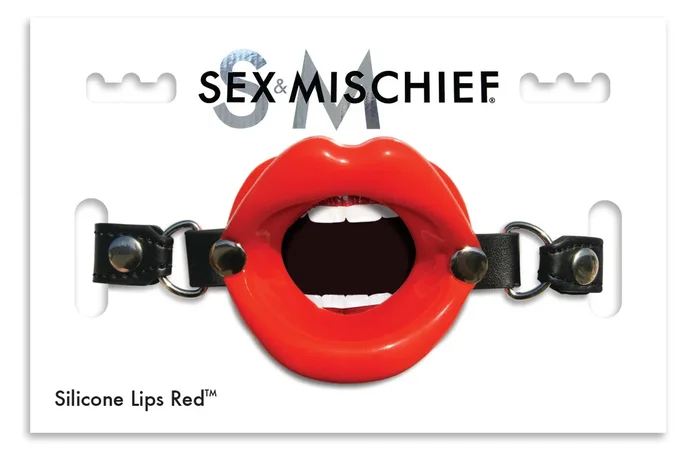 Sex and Mischief Silicone Lips – Red