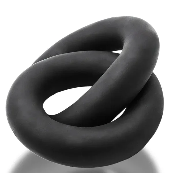 Shackle Double Link’d Cock/ball Rings – Black