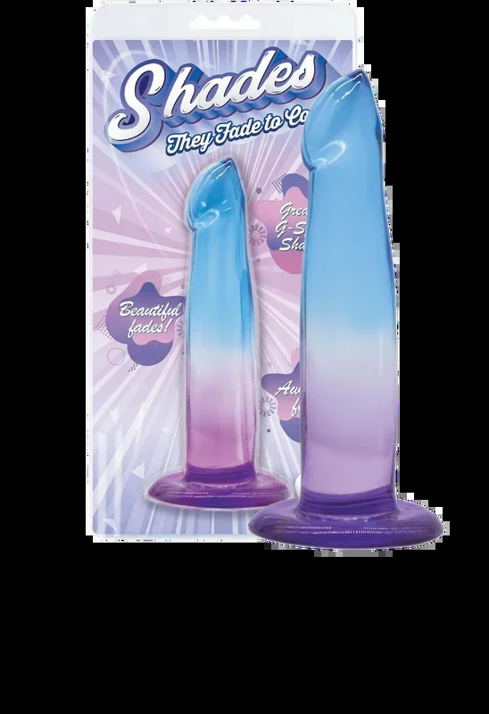 Shades 6.25” G-Spot Blue/Purple