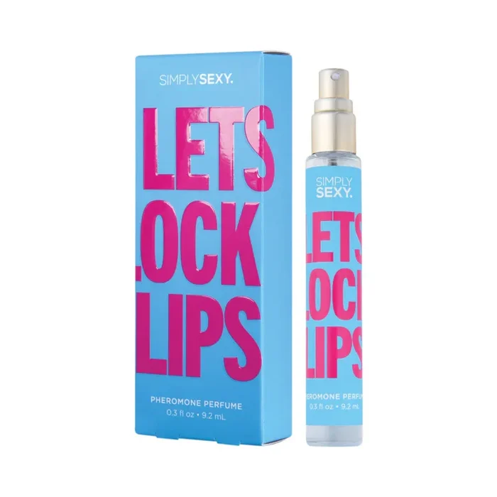 Simply Sexy Let’s Lock Lips Pheromone Infused Perfume 0.3 oz.