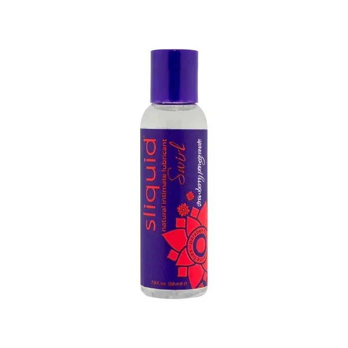 Sliquid Swirl Strawberry Pomegranate Vegan Flavored Water-Based Lubricant