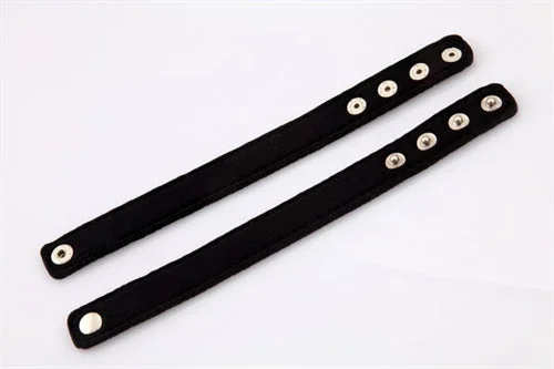 Snap Neoprene Cockring – Black