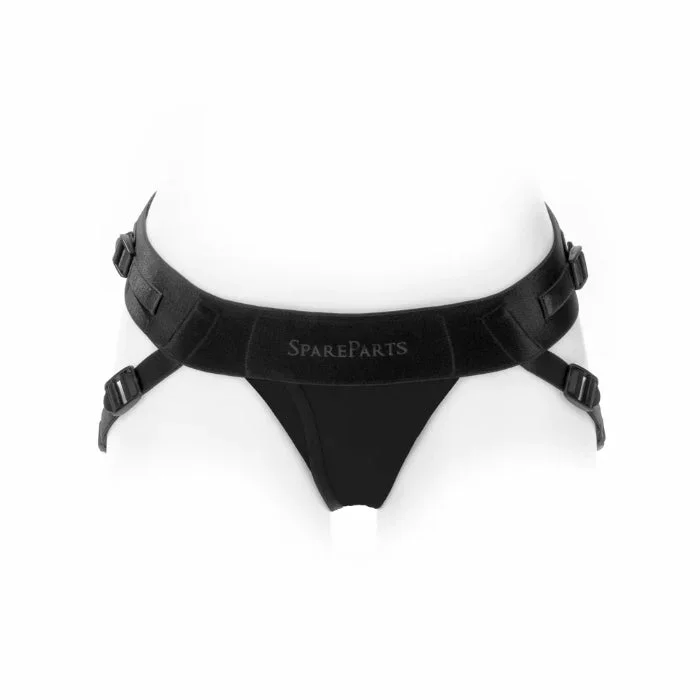 SpareParts Joque Cover Double Strap Jock Style Adjustable Cloth Strap-On Harness