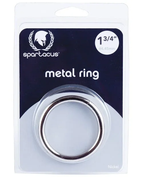 Spartacus 1.75″ Nickel Cock Ring