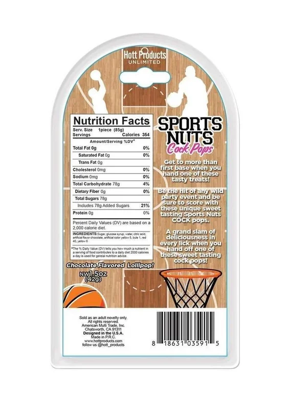 Sports Nuts Cock Pop Baseballs