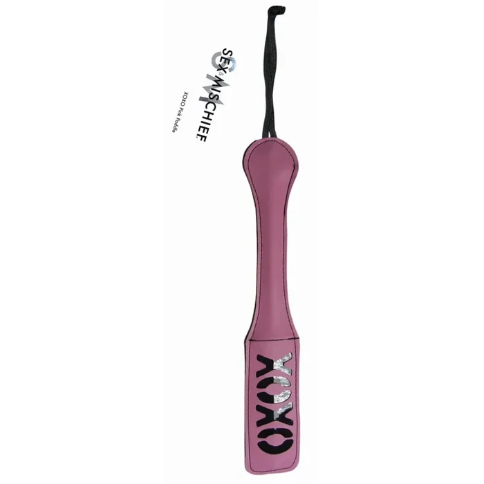 Sportsheets Sex & Mischief ‘XOXO’ Impression Paddle Pink