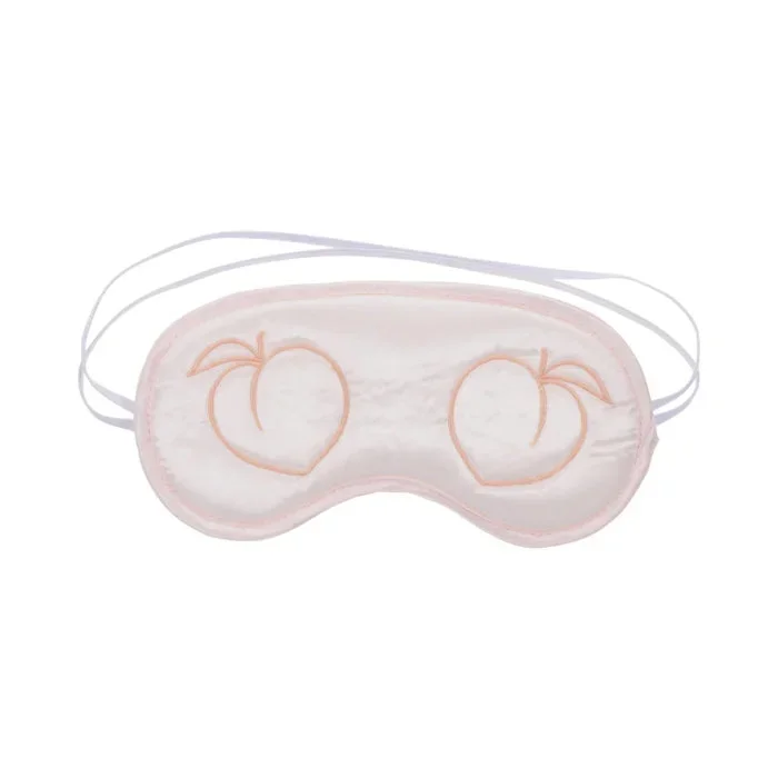 Sportsheets Sex & Mischief Peaches ‘n CreaMe Peach Satin Blindfold