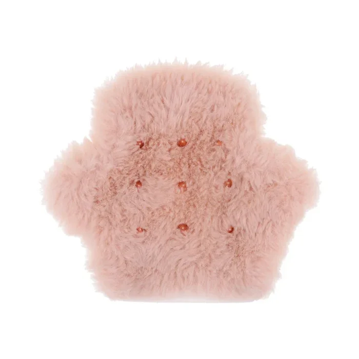 Sportsheets Sex & Mischief Peaches ‘n CreaMe Spiked Faux Fur Sensory Mitt