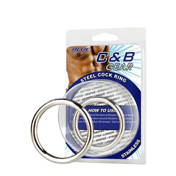 Stainless steel penis ring 45 mm