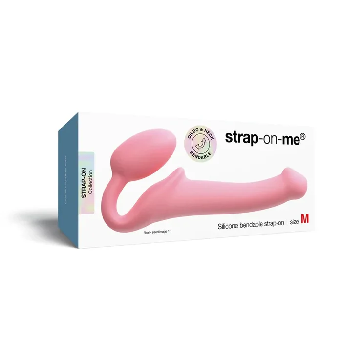 Strap-On-Me Semi-Realistic Bendable Strap-On M Pink
