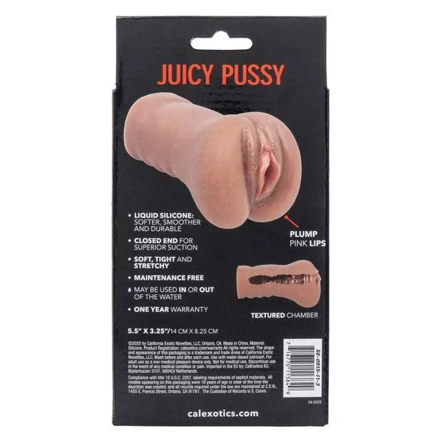 Stroke It Liquid Silicone Juicy Pussy – Brown