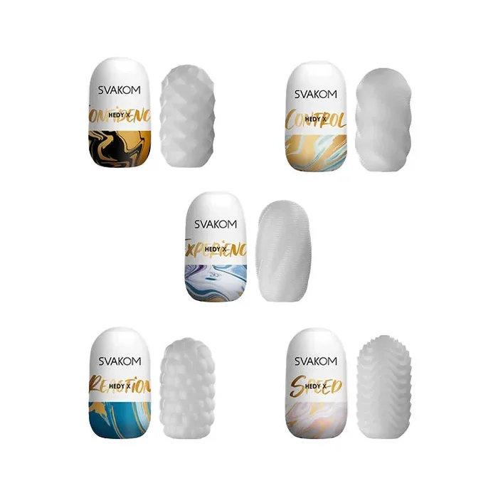 SVAKOM Hedy X 5pc Stroker Sleeve Set