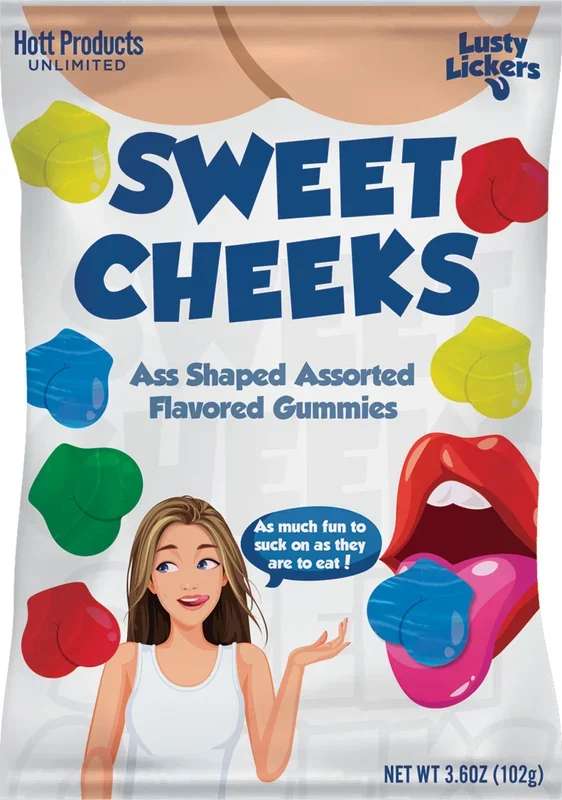 Sweet Cheeks Gummies – Ass Shaped Gummies – Assorted Flavors