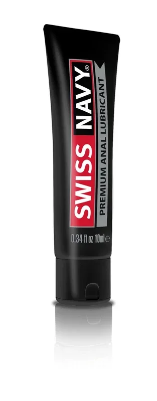 Swiss Navy Premium Silicone Anal Lubricant – 10ml