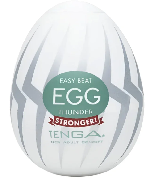 Tenga Egg Thunder Texture Stronger Stretchy Masturbation Sleeve GWP