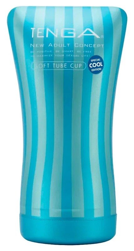 Tenga Masturbateur Soft Tube Cup bleu