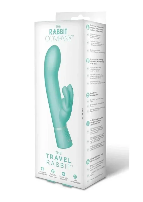The Rabbit Company The Travel Rabbit Rechargeable Silicone Vibrator