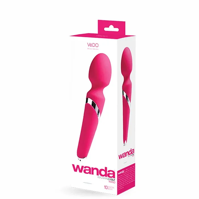 Wanda Rechargeable Wand – Foxy Pink