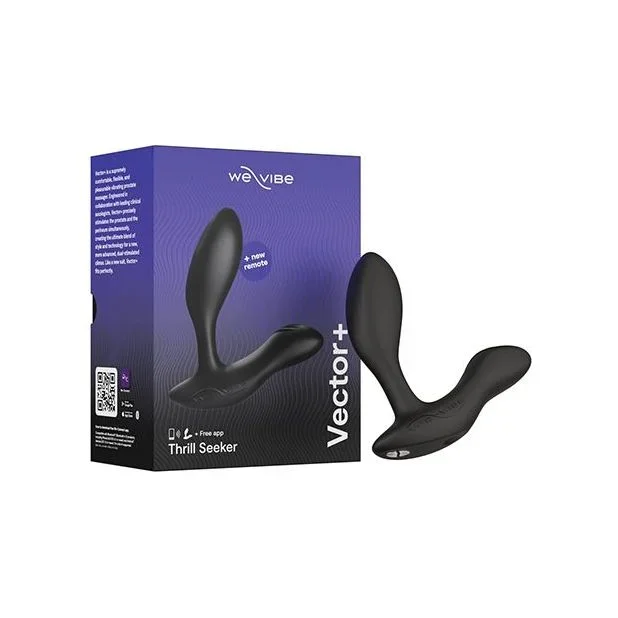 We-Vibe Vector+ – Charcoal Black