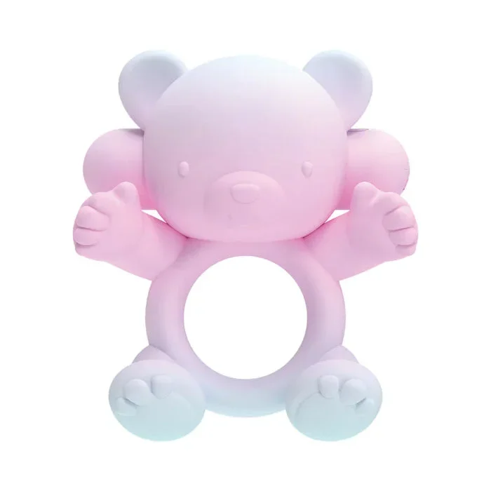 Wet Dreams Ultra Bear Hug Liquid Silicone Rechargeable Vibrating Cock Ring