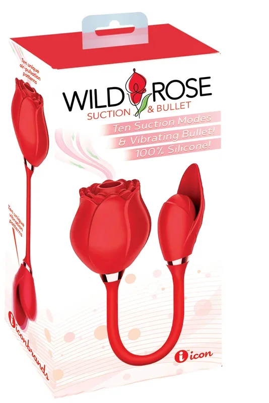 Wild Rose Suction and Bullet – Red