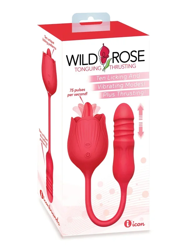 Wild Rose Tonguing Thrusting – Red
