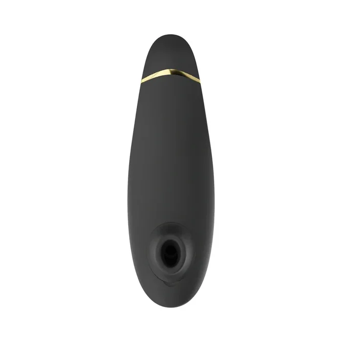 Womanizer Premium 2 Rechargeable Silicone Luxurious Pleasure Air Clitoral Stimulator Black