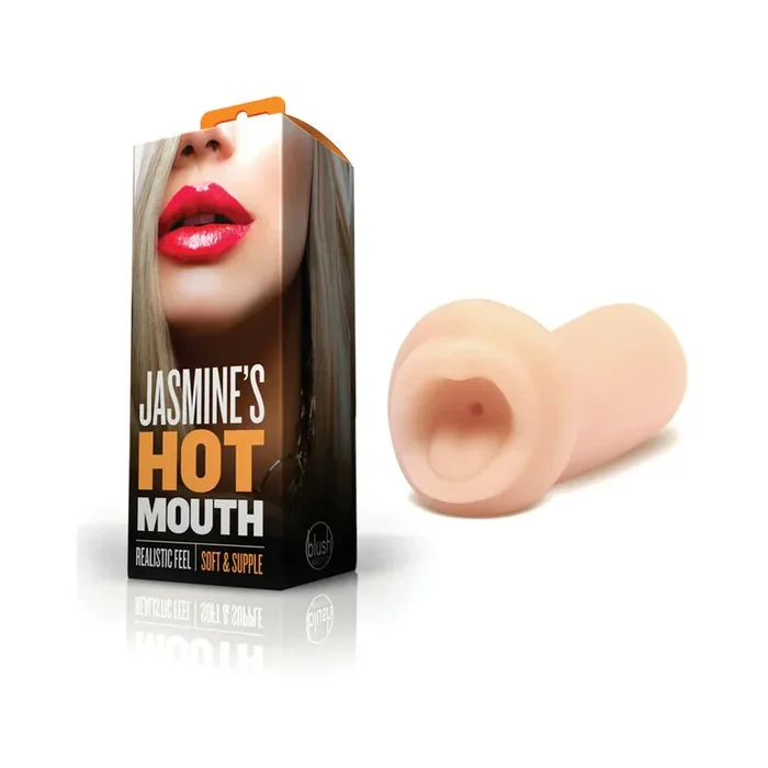X5 Men Jasmine’s Hot Mouth Oral Stroker Beige