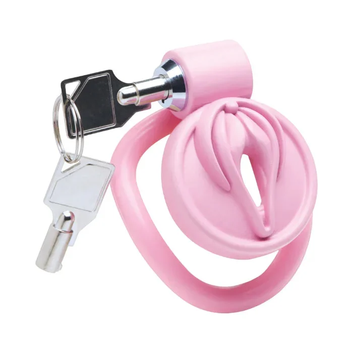 XR Master Series Pussification Vulva Locking Chastity Cage